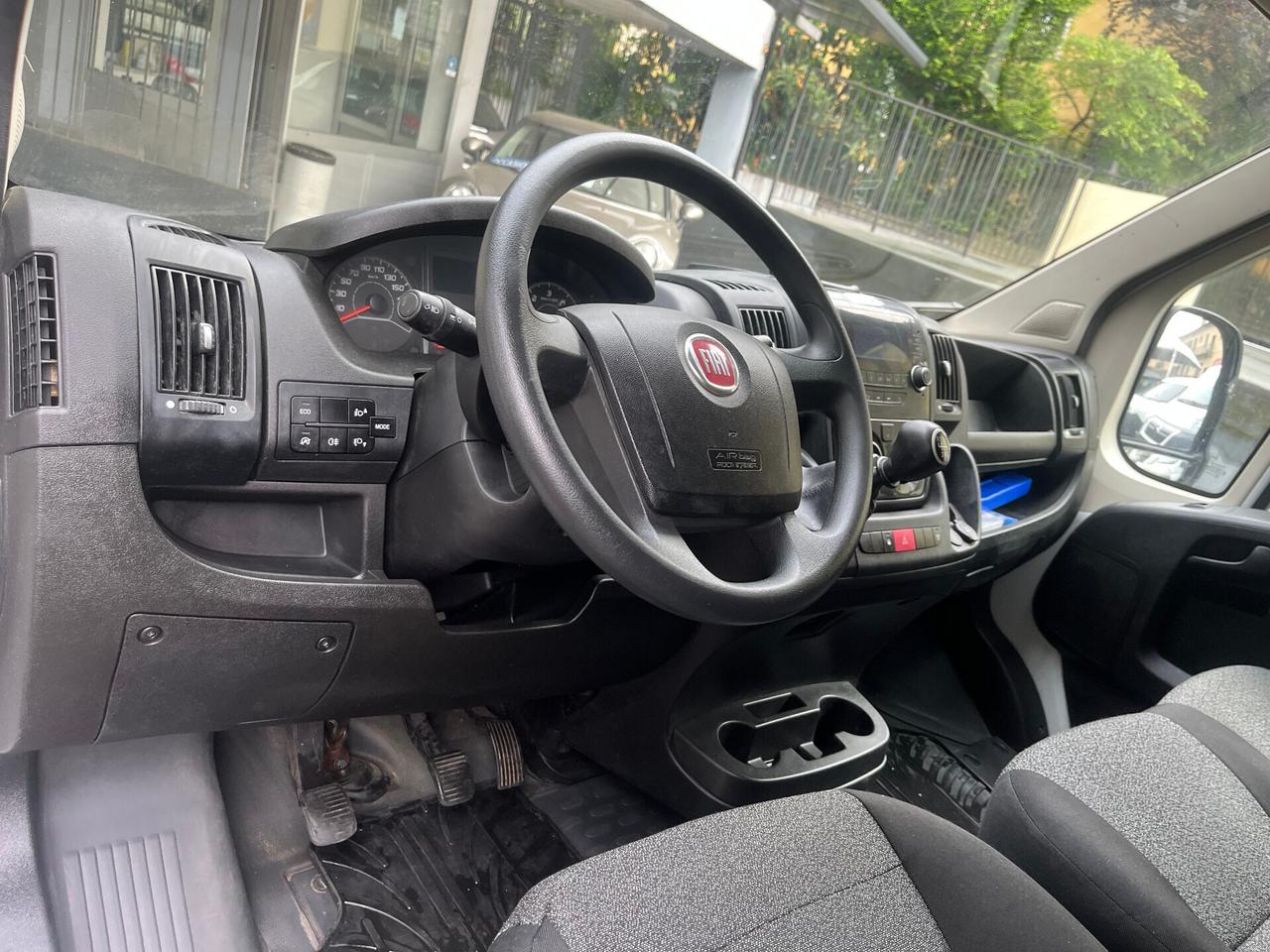 FIAT DUCATO 2.3 MJT - AUTOCARRO 3 POSTI - PORTATA 830 KG. - EURO 6