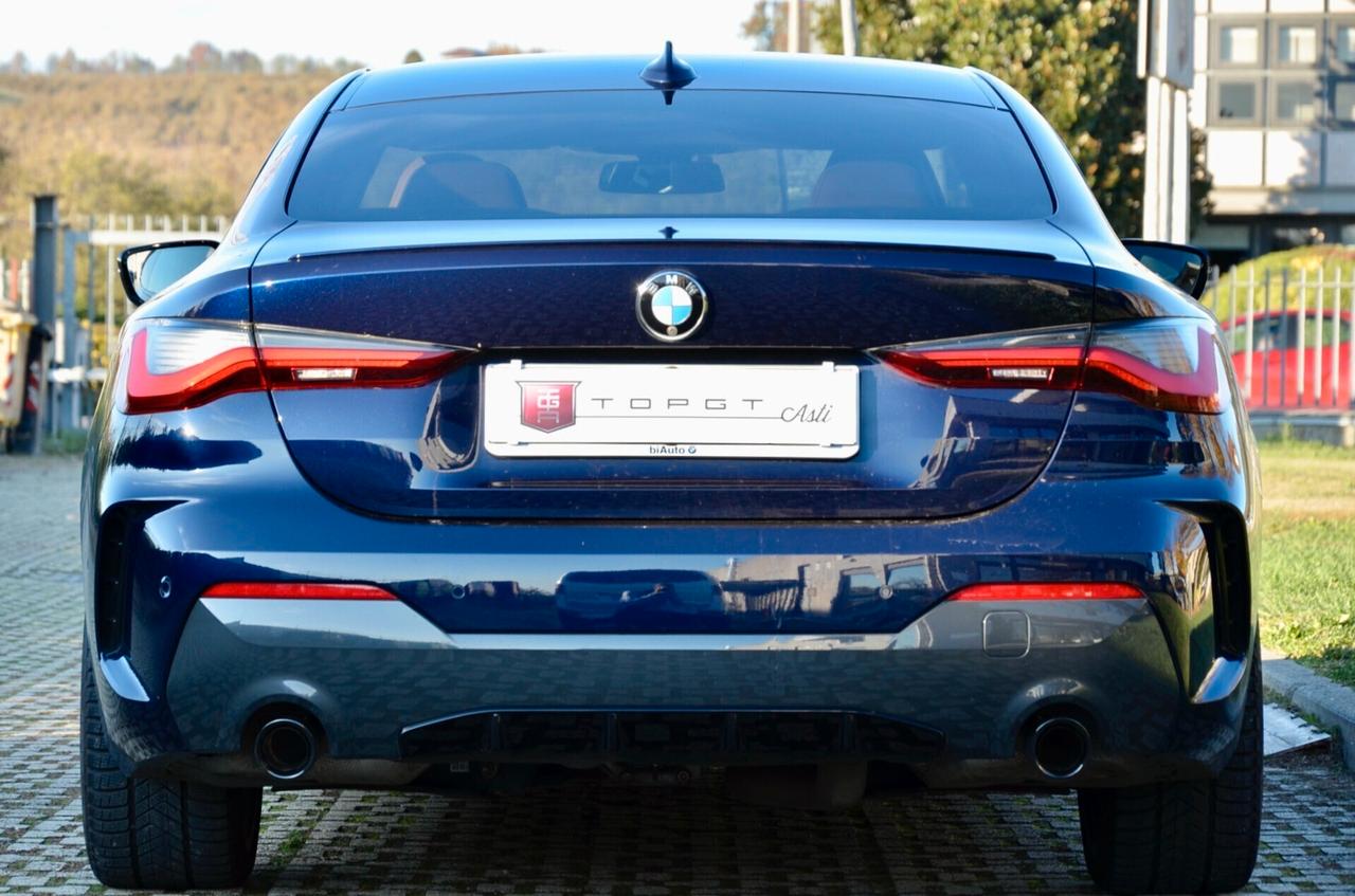 BMW 420d COUPE MHEV 48V MSPORT 190cv AUTO, UNICOPROPRIETARIO, SERVICE UFF BMW, UFF ITALIANA, EURO 6D, 19", NAVI, RETROCAMERA, PERMUTE