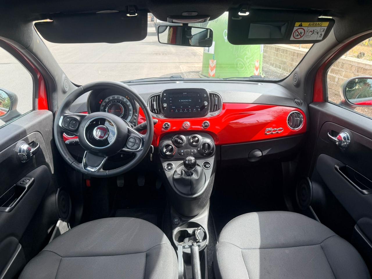 FIAT 500 1.0 HYBRID garanzia inclusa 12 mesi 2023 – 38.000 KM – CARPLAY – CERCHI IN LEGA