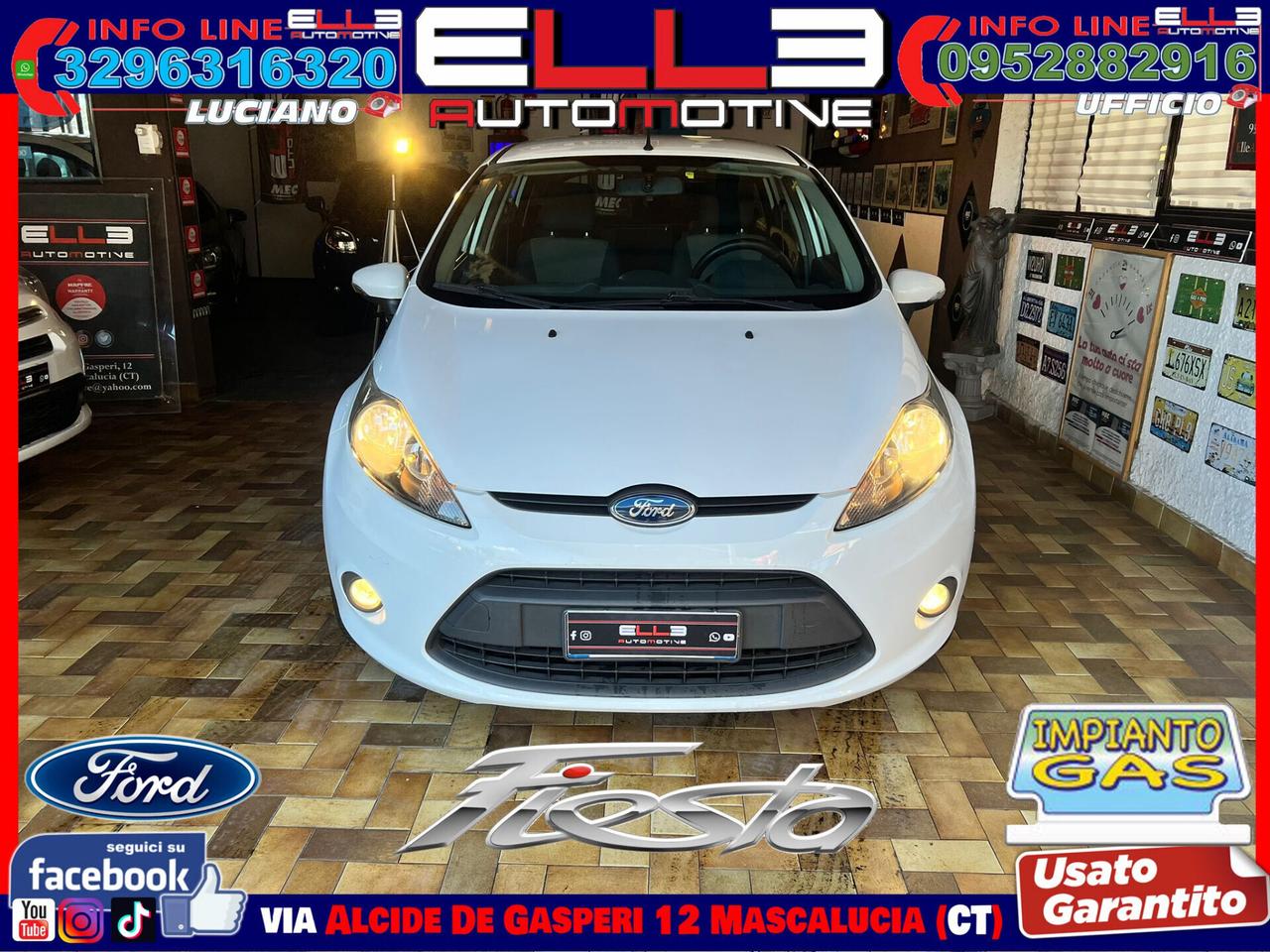 Ford Fiesta 1.4 5 porte Bz.- GPL