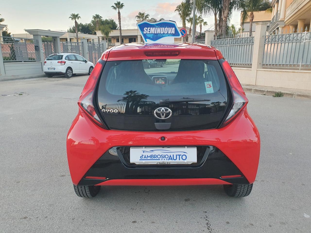 Toyota Aygo 1.0 Benzina 72cv 5pt soli 62mila Km