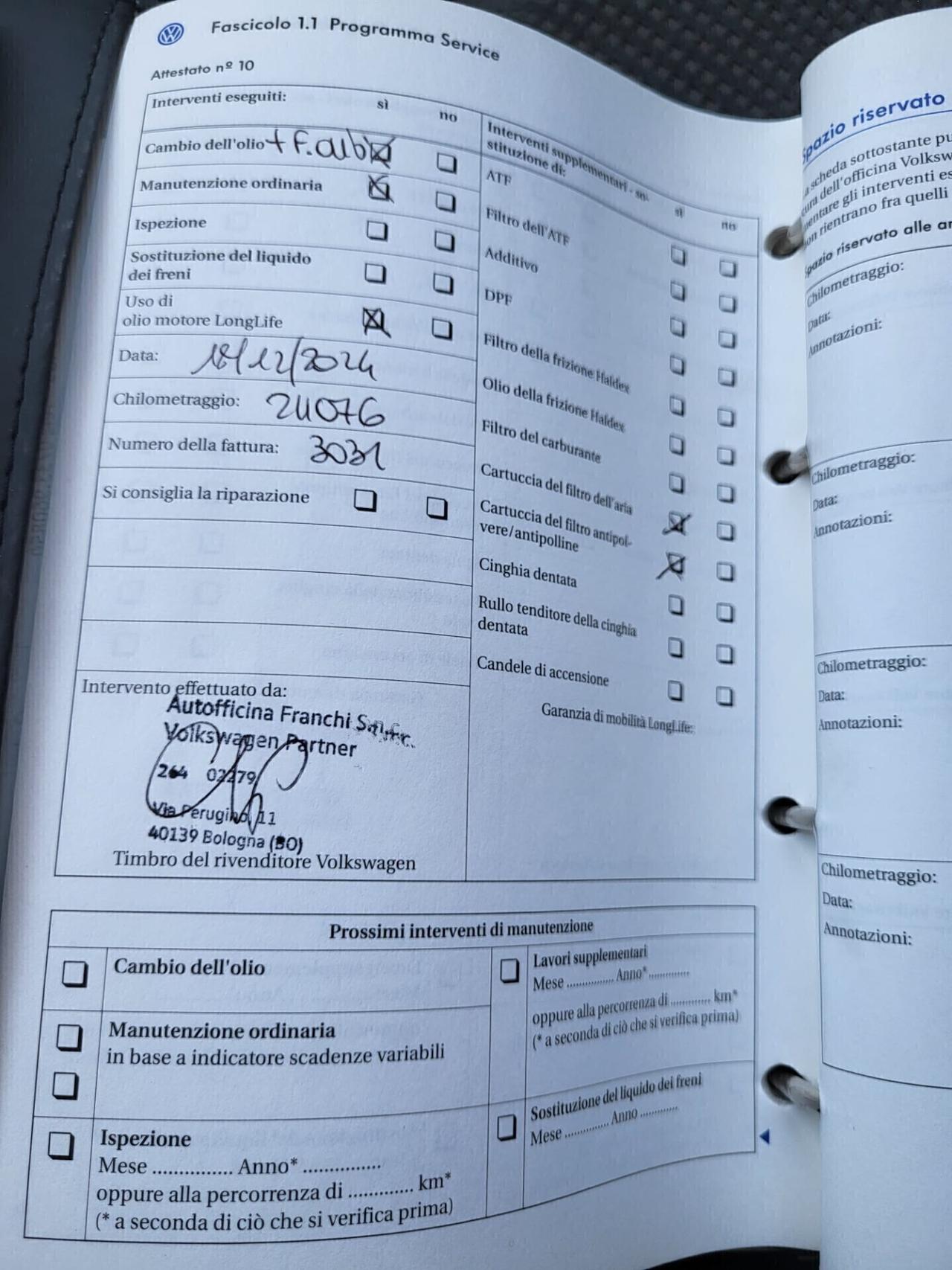 VOLKSWAGEN POLO 1,4 TDI-CINTA DISTR-TAGLIANDI WOLK