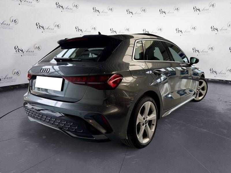 Audi A3 SPB 35 TDI S tronic S line Tetto Matrix Led Sonos 18"
