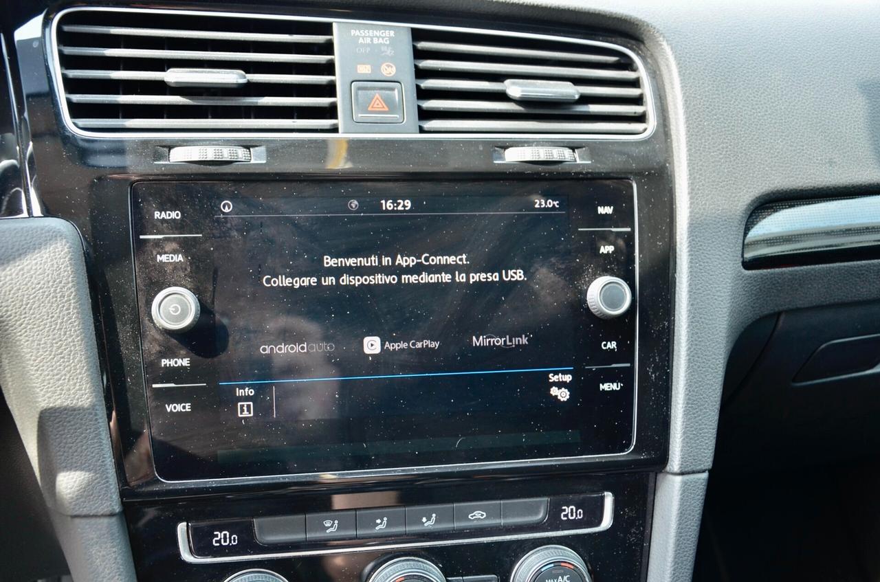 VOLKSWAGEN GOLF 5p 1.0 TSI TRENDLINE 85cv, OK NEOPATENTATI, EURO 6B, NAVI, RETROCAMERA, APPLE ANDROID, PERMUTE