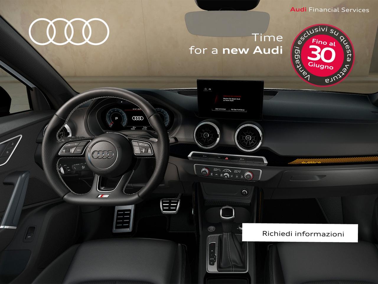 Audi Q2 40 2.0 tfsi identity black quattro s-tronic
