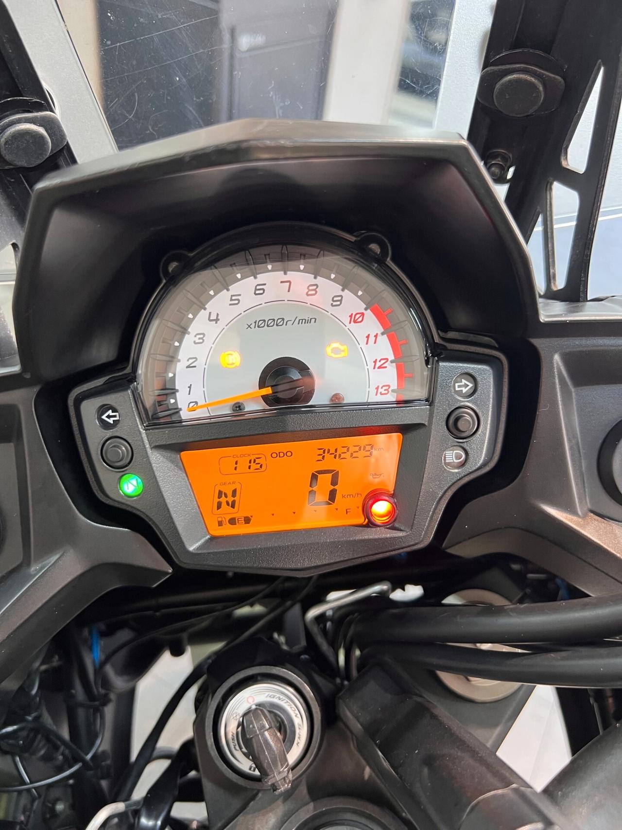 Kawasaki Versys 650 green line