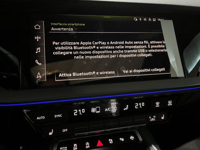 AUDI A3 SPB 35 TDI S line"18 Sline BLACK/MATRIX/TETTO/360°