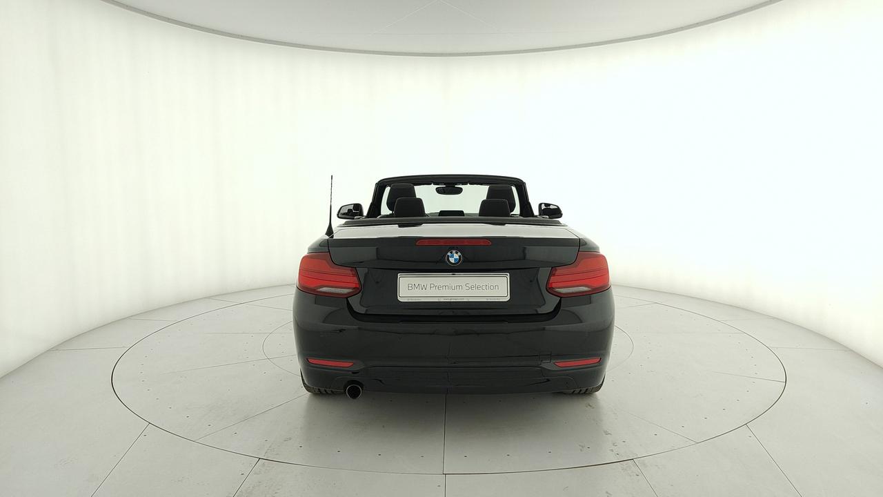 BMW 218i Cabrio Advantage auto my19