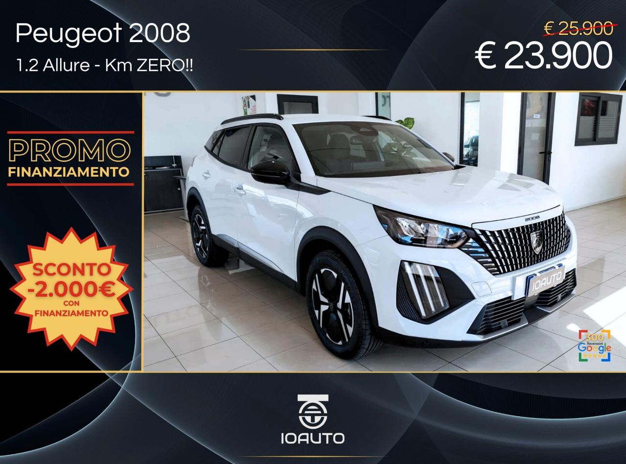 Peugeot 2008 1.2 100cv Allure KM ZERO 2025