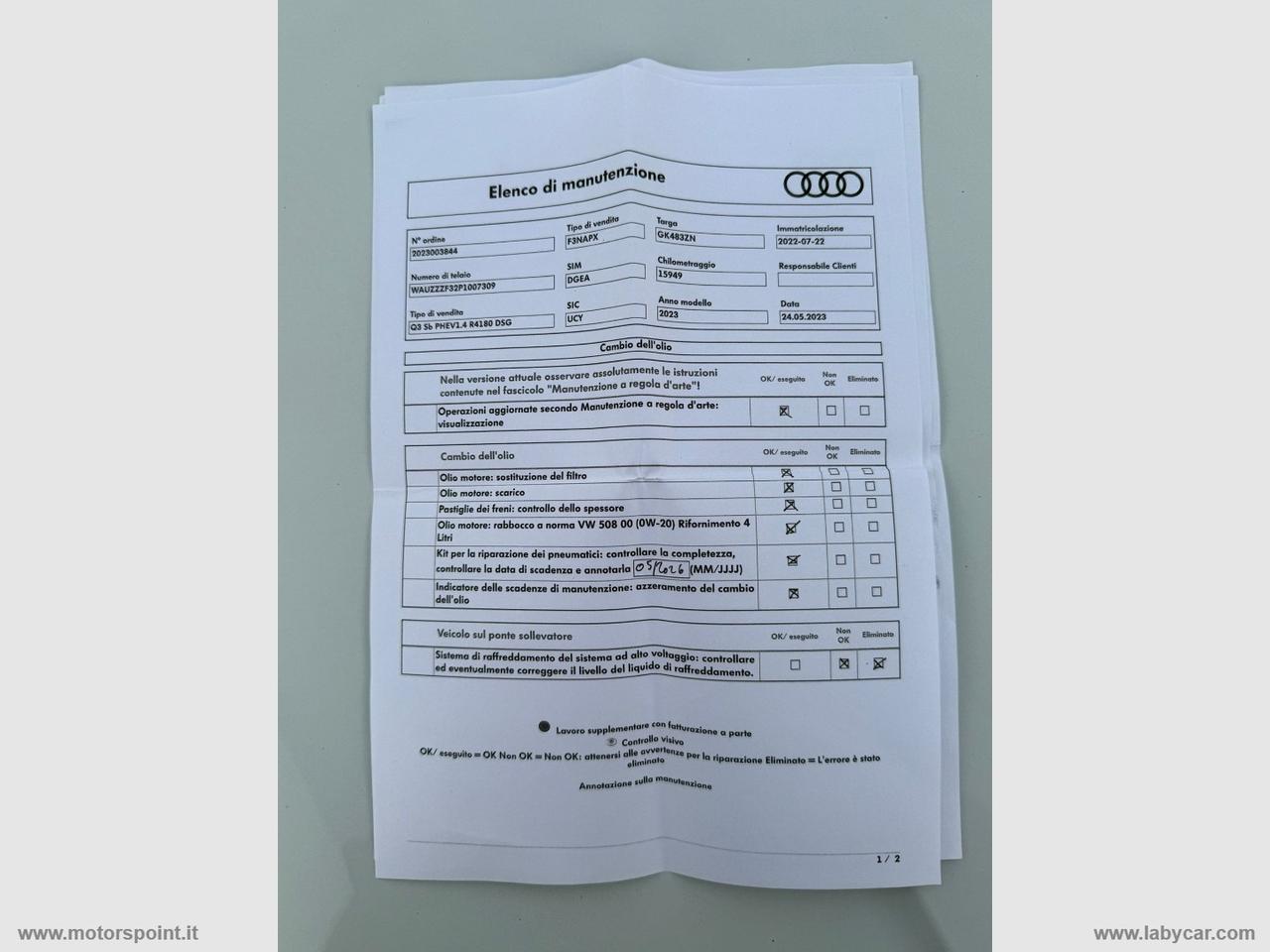 AUDI Q3 SPORTBACK 45 TFSI e S tronic Bus. Plus