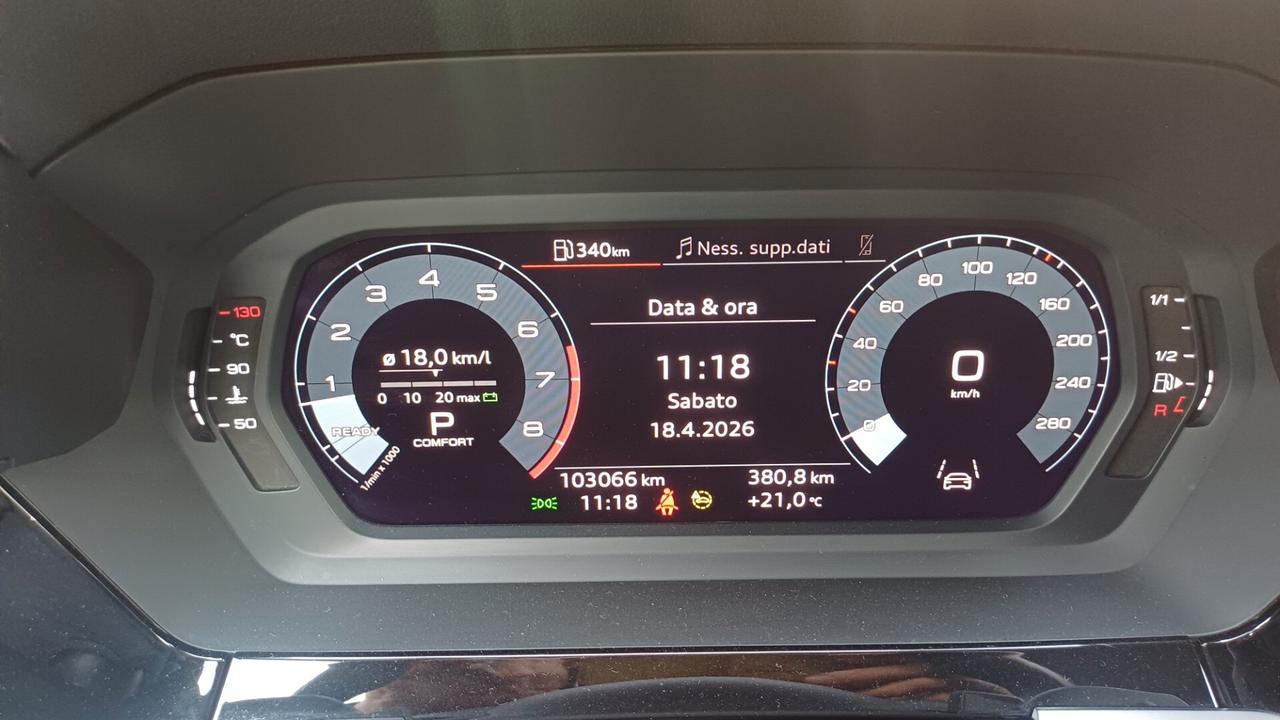 Audi A3 SPB 35 TFSI S tronic MHEV ibrida