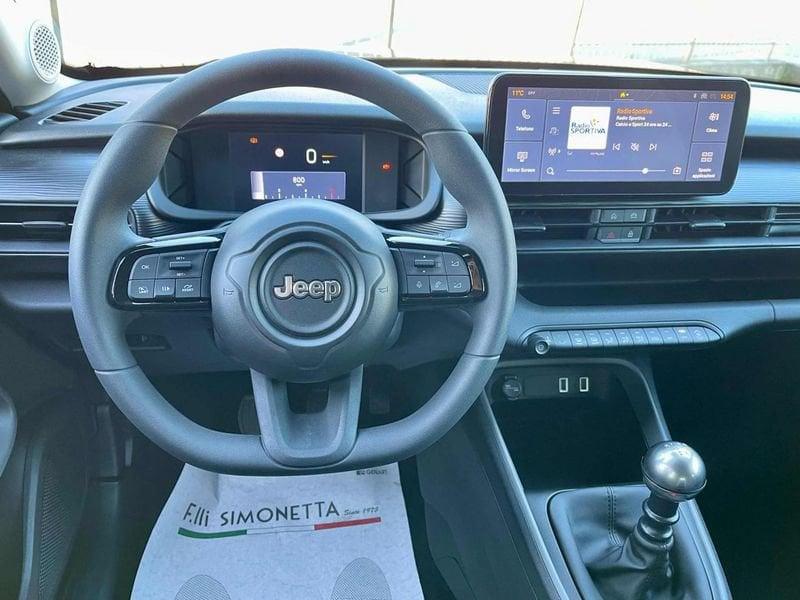 Jeep Avenger 1.2 Turbo 100 CV Longitude - KM0