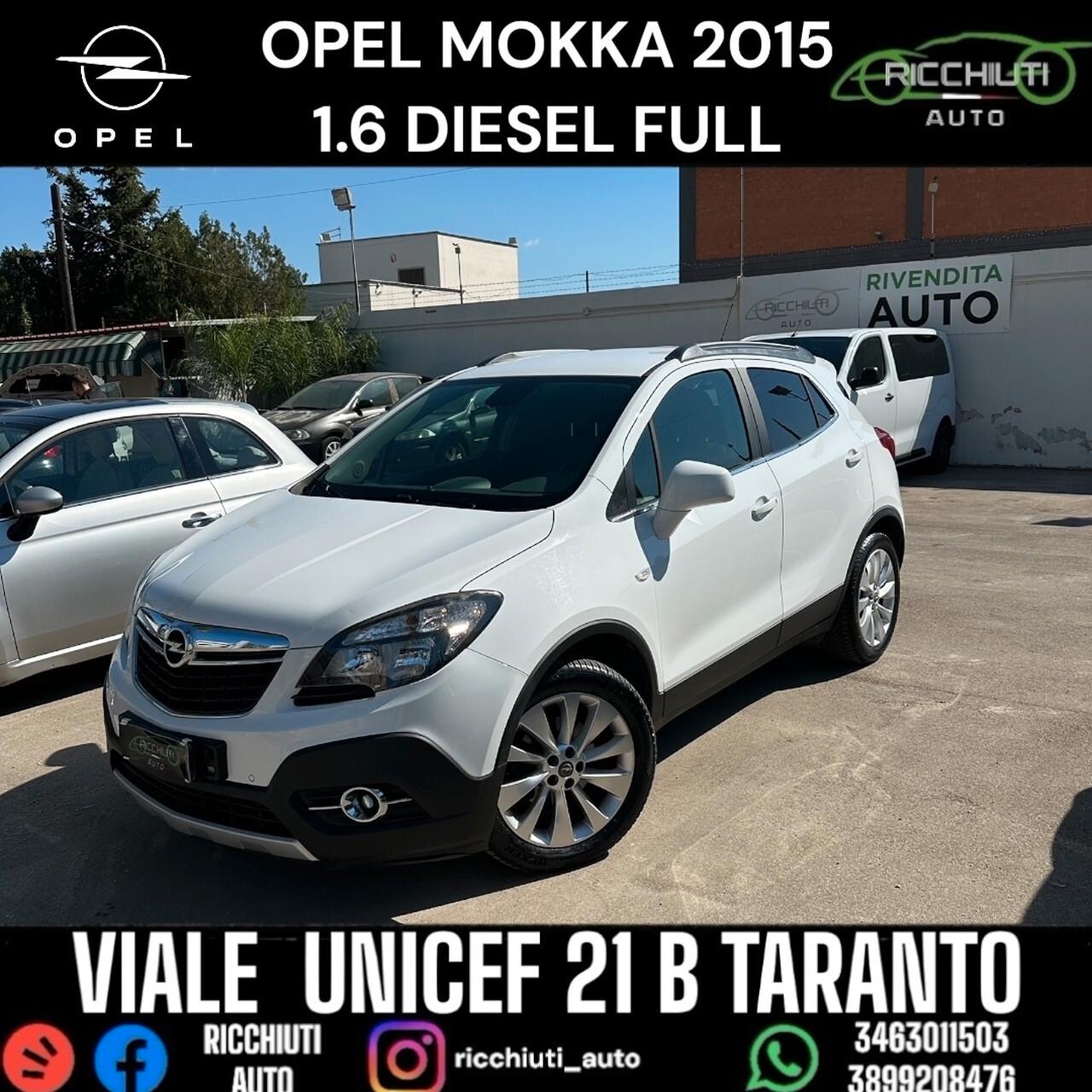 OPEL MOKKA 1.6 DIESEL 2015 FULL OPTIONAL