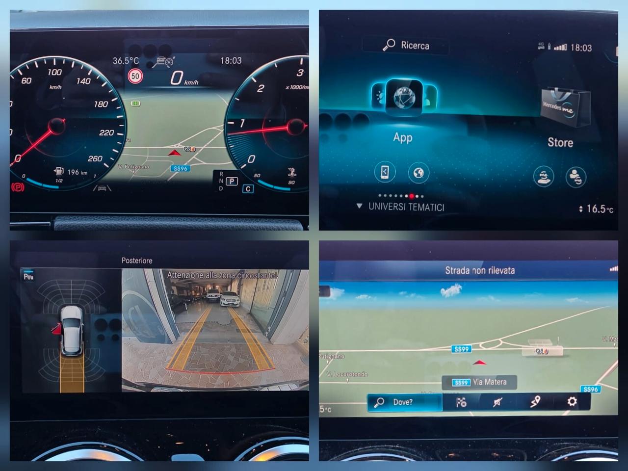 Mercedes-benz GLA 200 d Automatic 4Matic Premium#LED#PELLE#TETTO#VIRTUAL#CAM