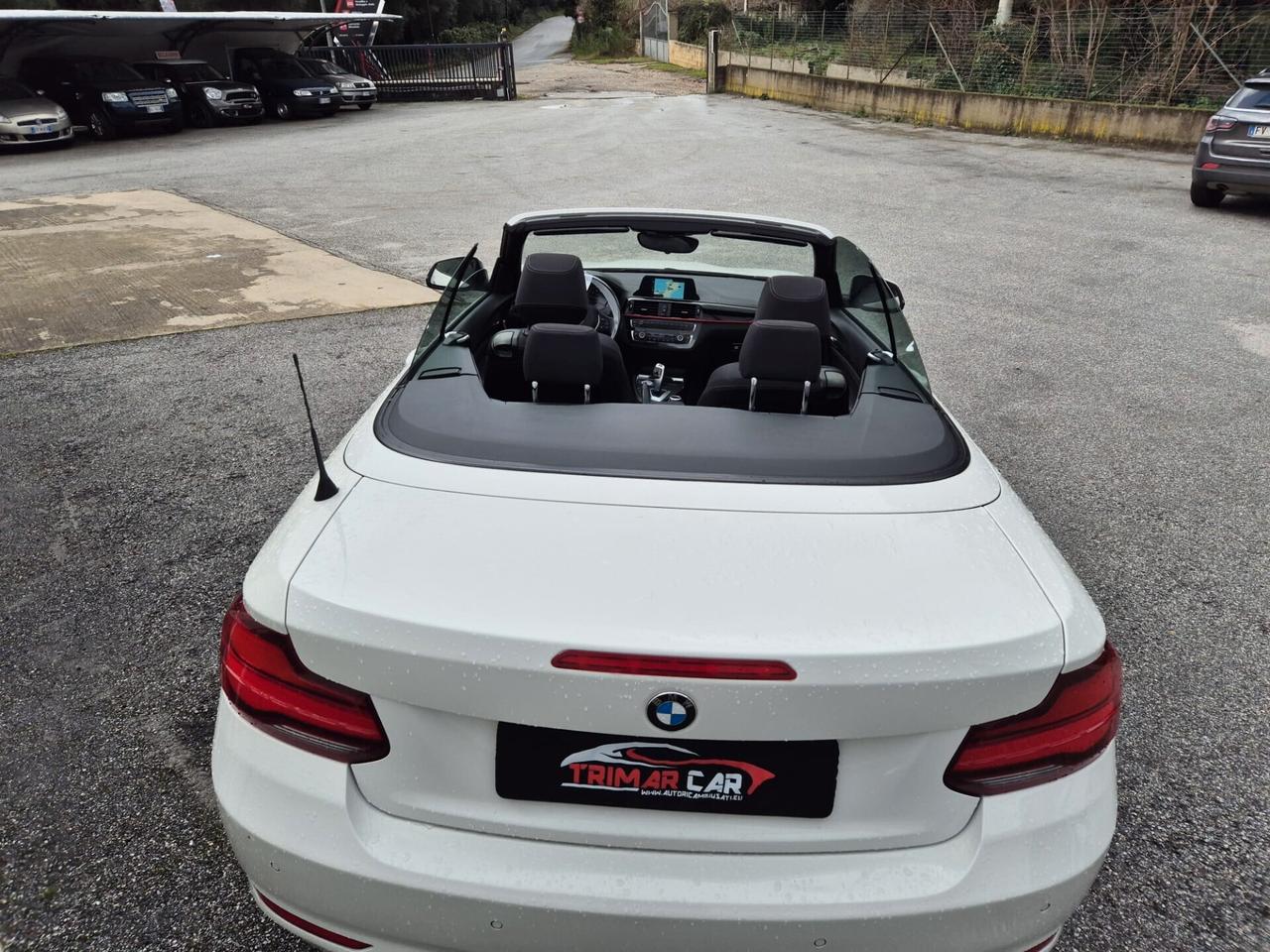 BMW 220 i Cabrio Aut. Sport Line -2020- 56.530km