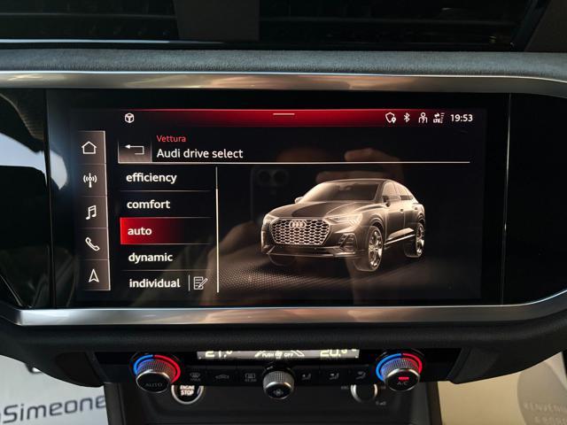 AUDI Q3 SPB Sportback 40 TDI quattro S tronic S line Plus