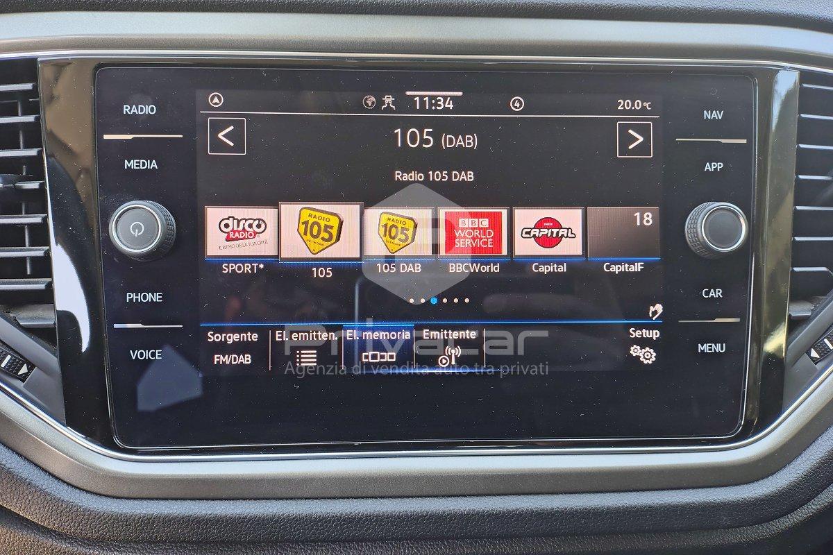 VOLKSWAGEN T-Roc 1.6 TDI SCR Advanced BlueMotion Technology