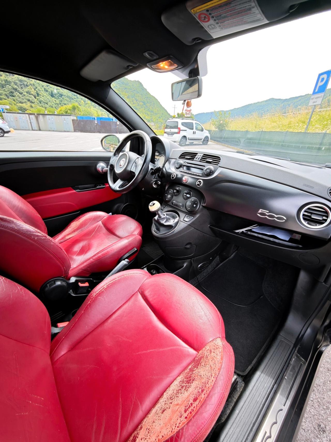 Fiat 500 1.3 Multijet 16V 95 CV SPORT Black Matt