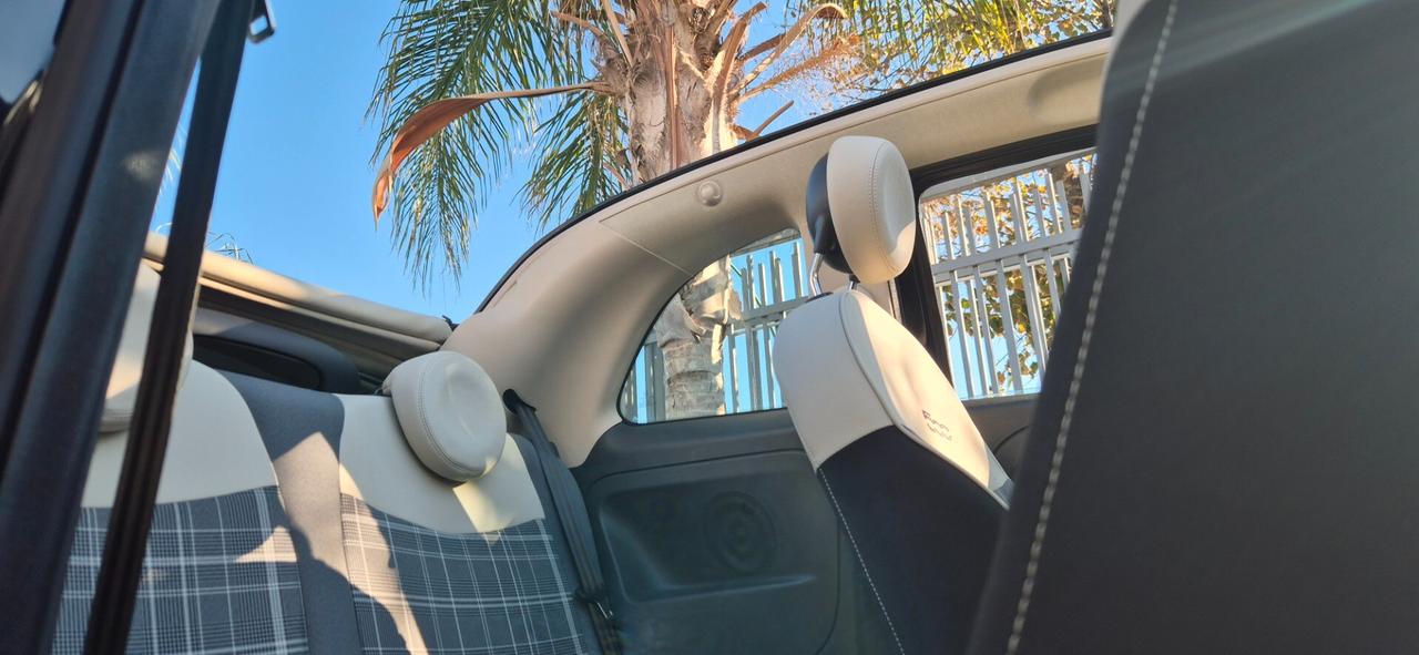 FIAT 500C BENZINA 1.2 69CV CABRIOLET 10/2017