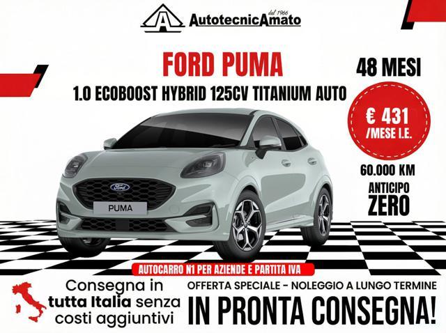 FORD Puma 1.0 EcoBoost Hybrid 125 CV S&S aut. Titanium