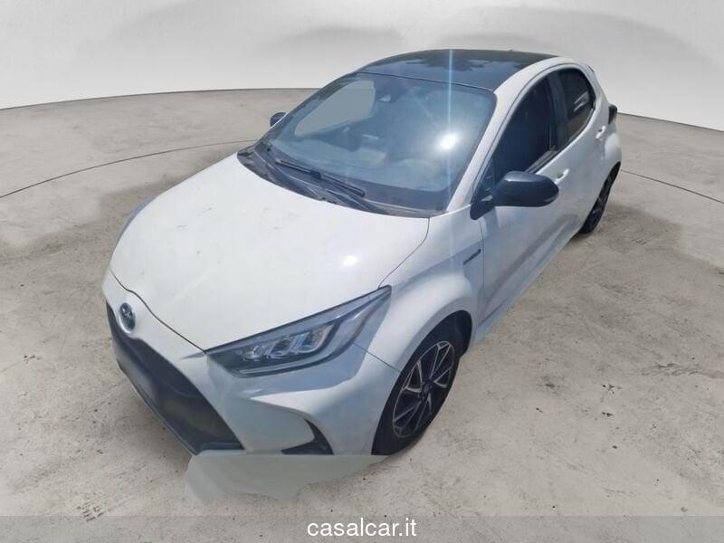 Toyota Yaris 1.5 Hybrid 5 porte Lounge 3 ANNI DI GARANZIA KM ILLIMITATI PARI ALLA NUOVA