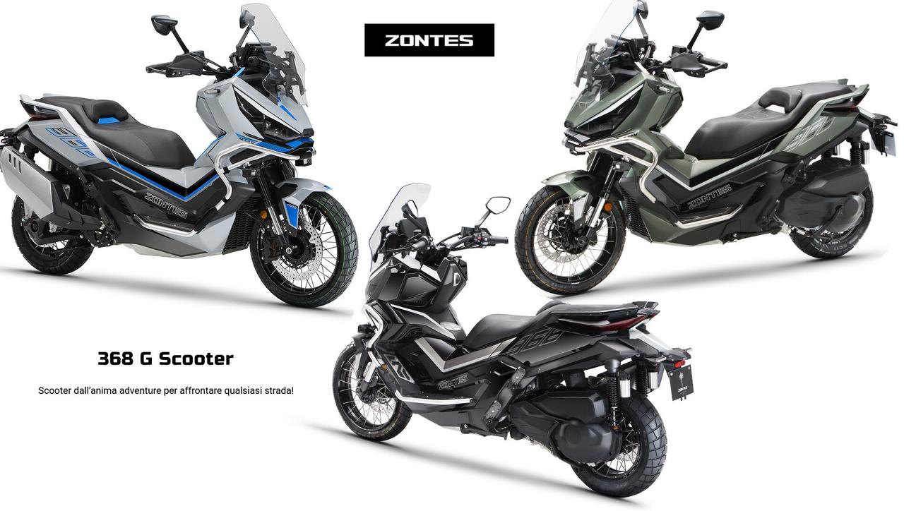 Zontes ZT 368 G Full Optional Tutti i colori