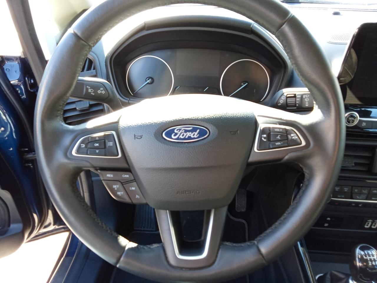 Ford EcoSport 1.5 Ecoblue 12520 CV TITANIUM