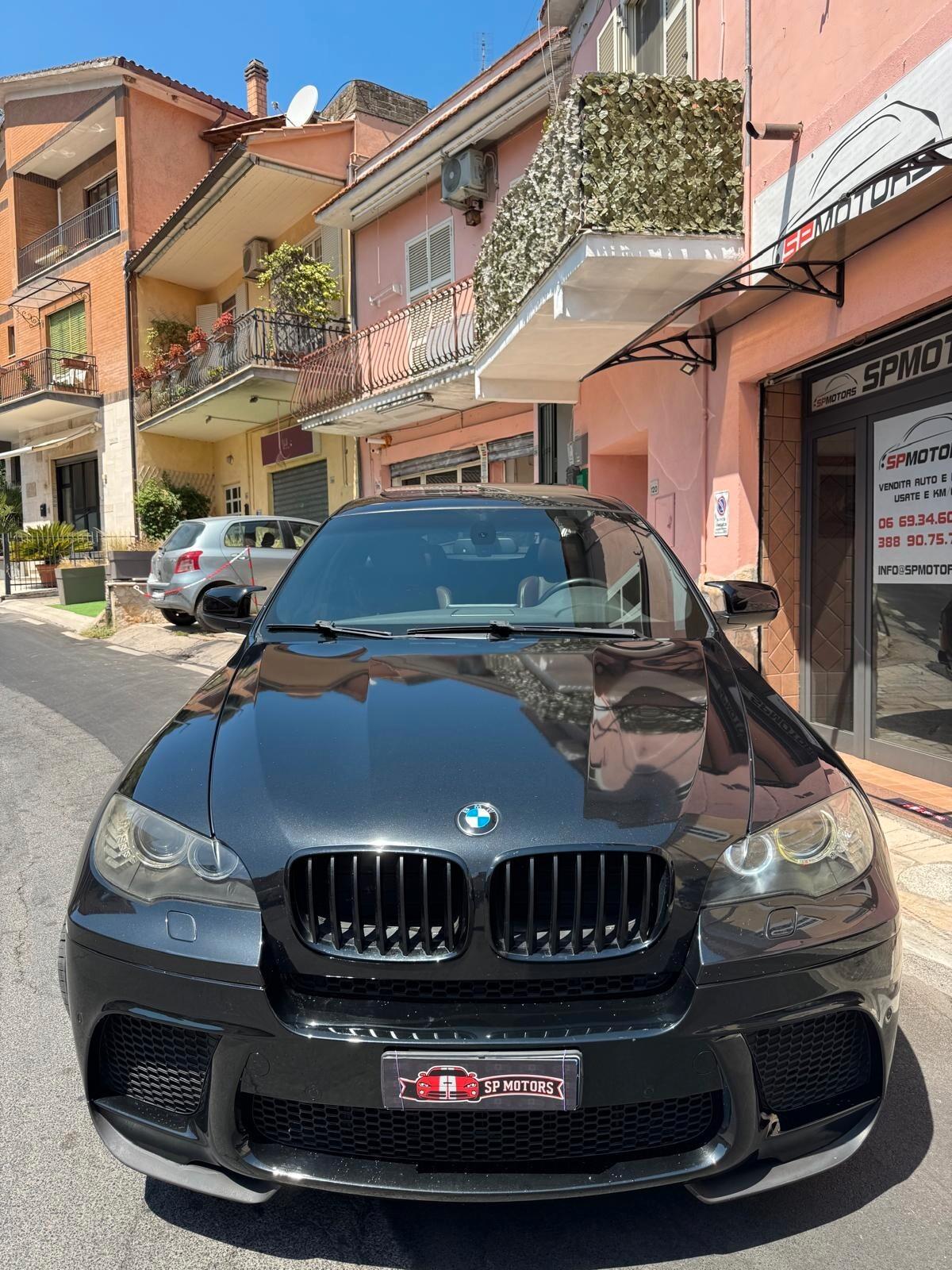 Bmw X6 xDrive35d Msport 286 cv, SERVICE BMW, FULL OPT. TOTAL BLACK, UNICA