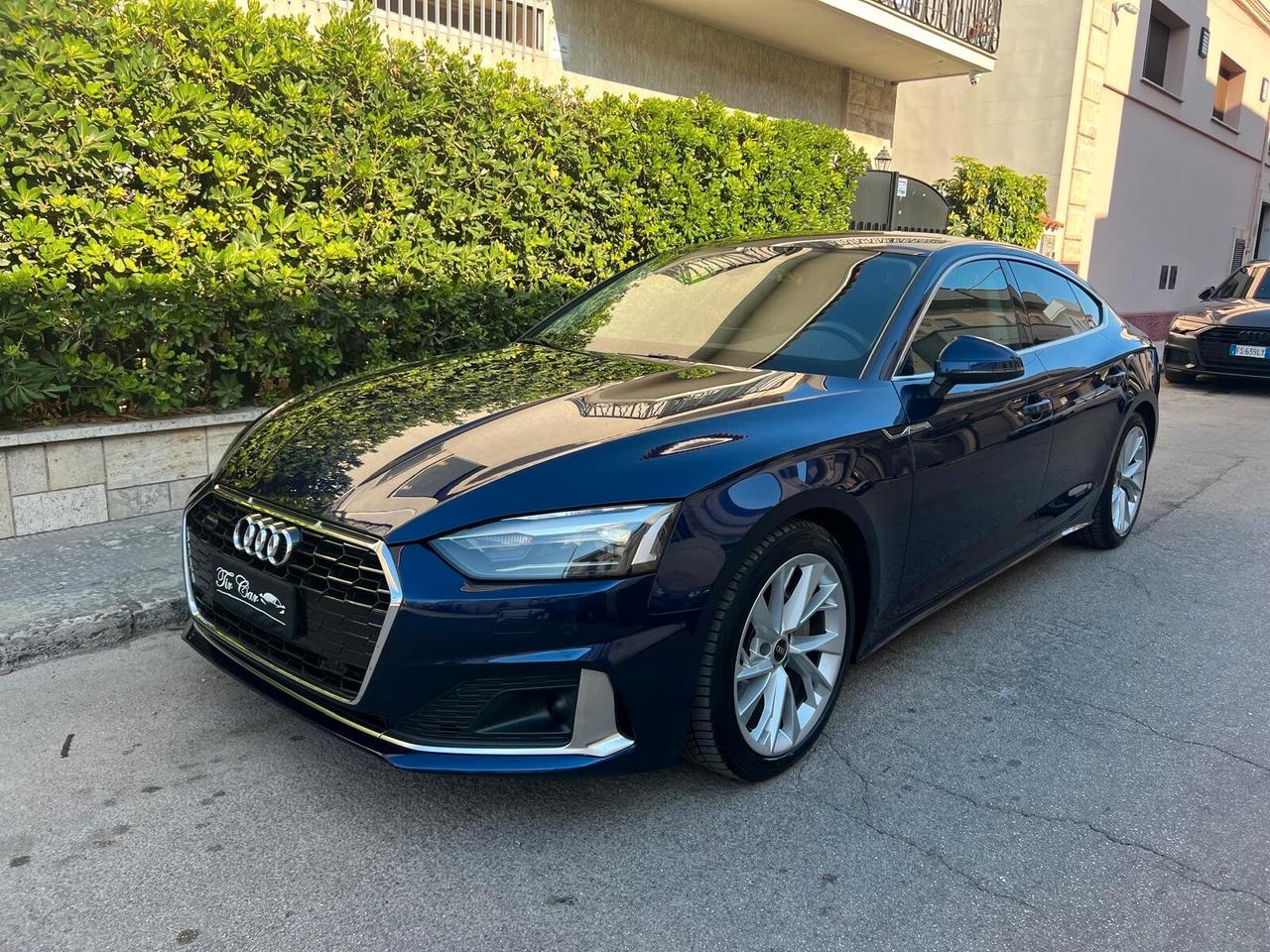 AUDI A5 SPORTBACK 40 TDI MEHV 204CV QUATTRO PELLE NAVI CAM ANNO 2021