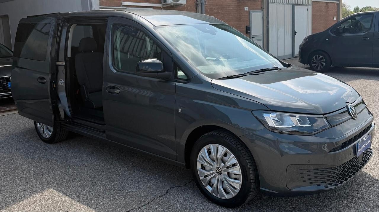 Volkswagen Caddy Pianale Ribassato 2.0 TDI 102 CV Space Maxi 7 POSTI DUE PORTIERE SCORREVOLI