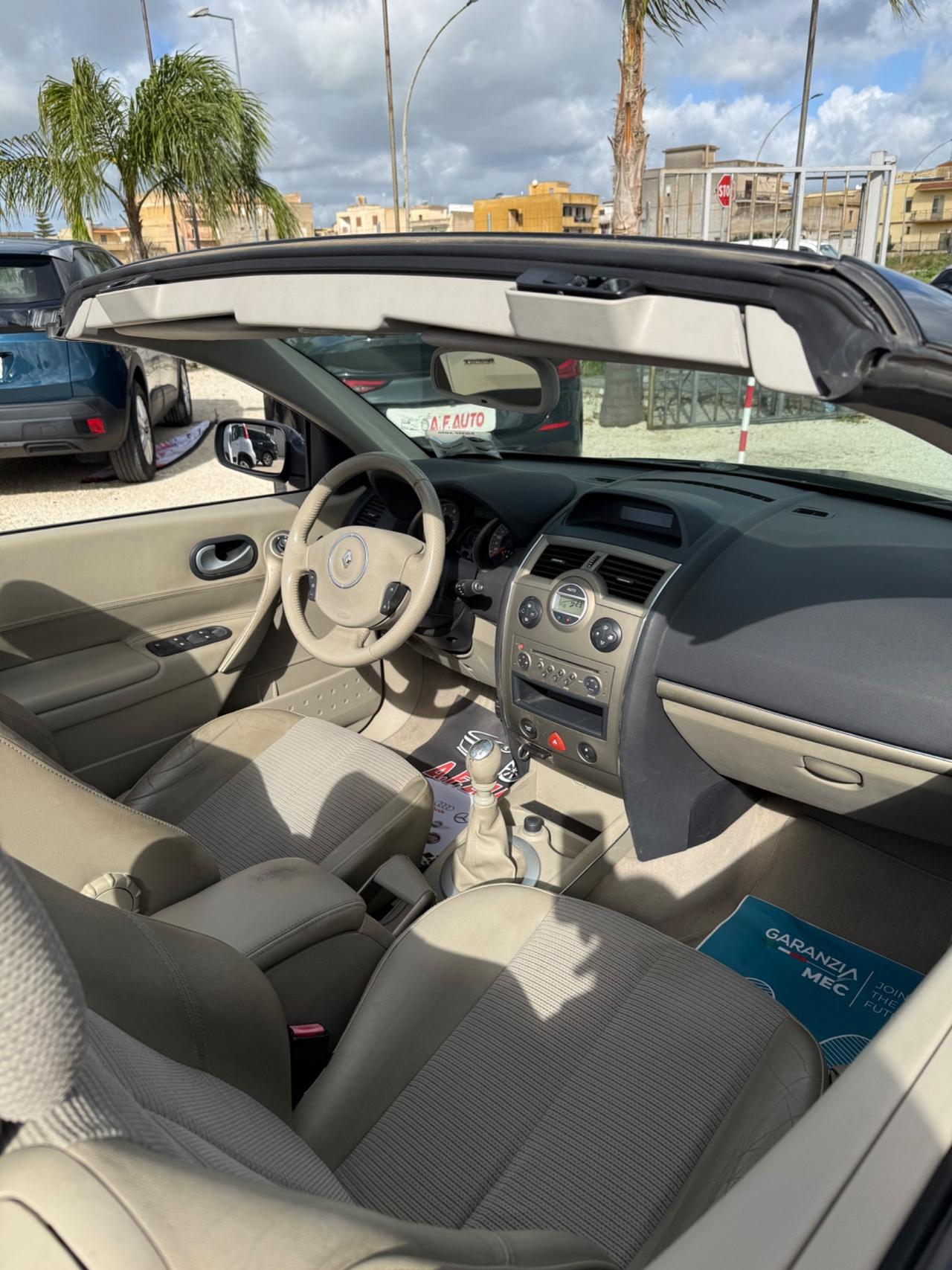 Renault Mégane C-C 2.0 16V Exception Cabrio