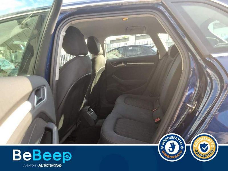 Audi A3 SPORTBACK 1.6 TDI AMBIENTE 110CV S-TRONIC E6