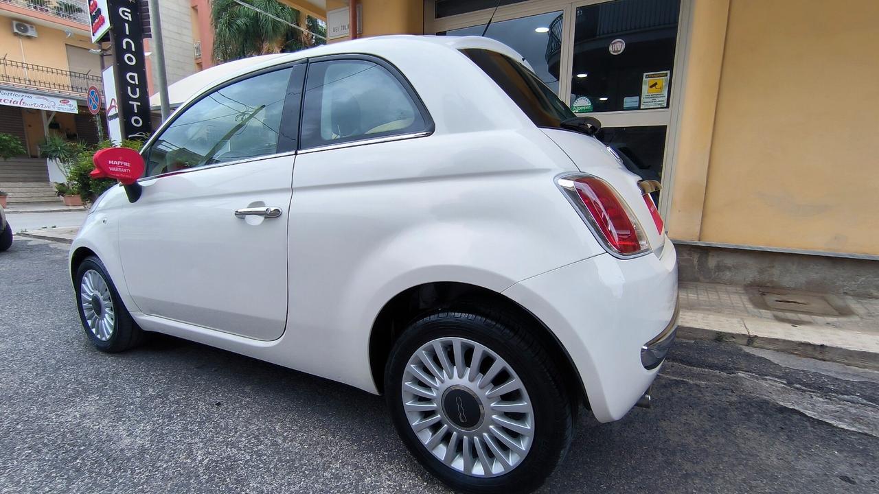 Fiat 500 1.2 Lounge-2010-UNIPROPRIETARIO- 44.000 KM