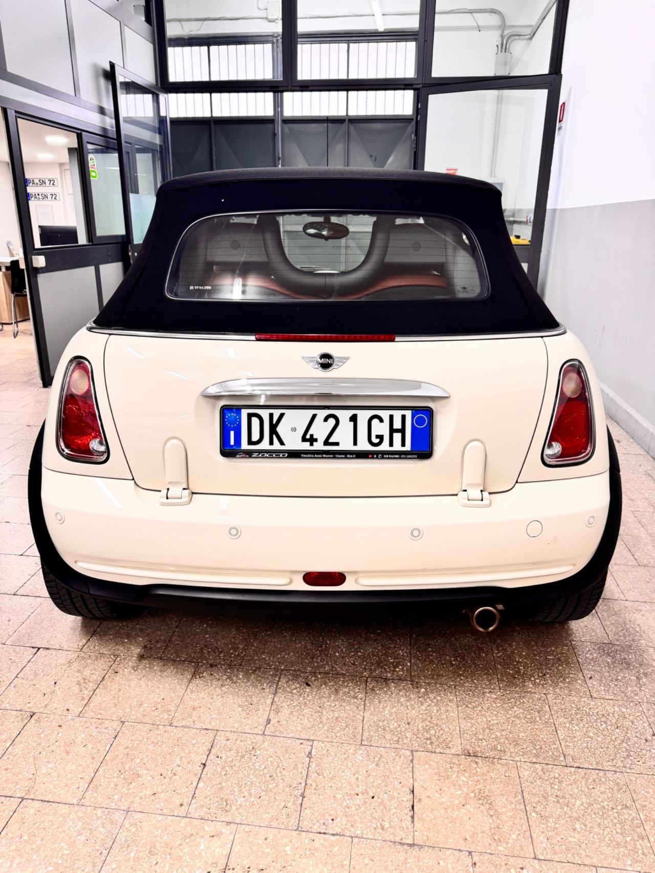 Mini Cooper 1.6 116 Cv Sidewalk Cabrio 75.000 KM