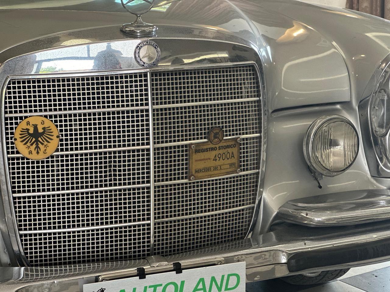 MERCEDES-BENZ 280 280 S Iscritta ASI e Registro Storico Mercedes