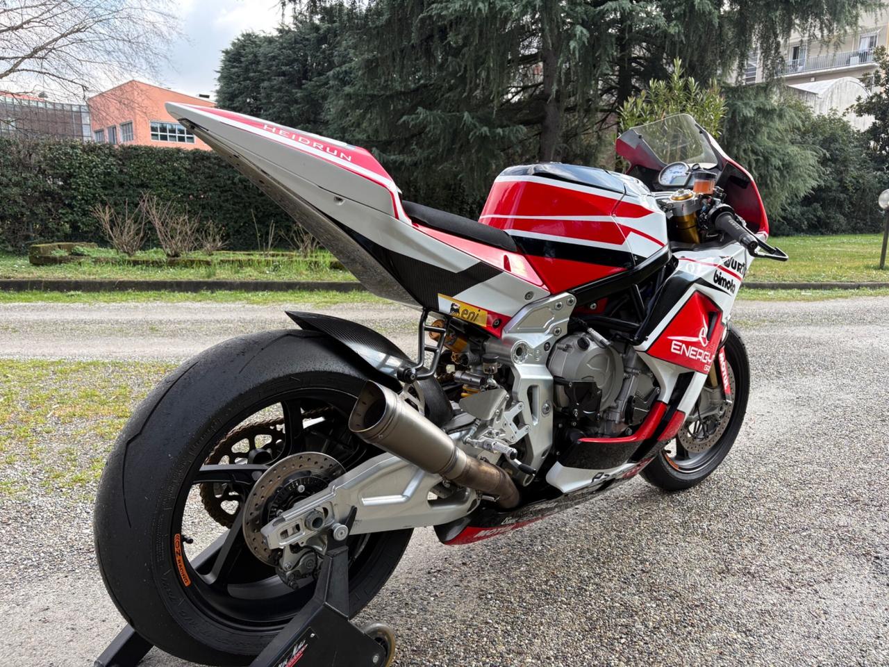 Bimota BB3 con motore/elettronica BMW HP4