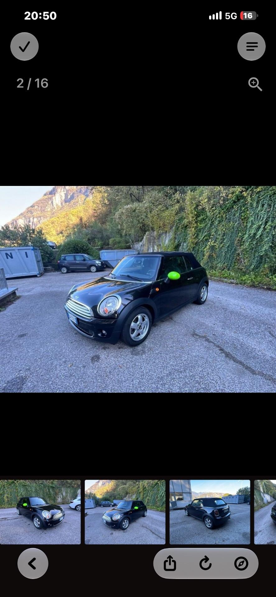 Mini 1.6 16V Cooper Cabrio NEOPATENTATI