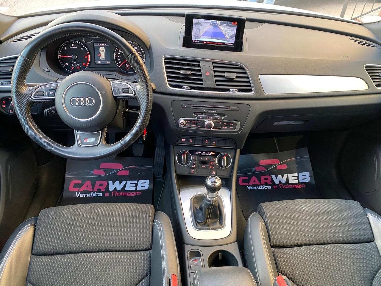 AUDI Q3 S-LINE 2.0 TDI NAVY LED Cam 2017