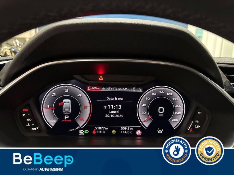 Audi Q3 SPORTBACK 35 2.0 TDI BUSINESS PLUS QUATTRO S-TR