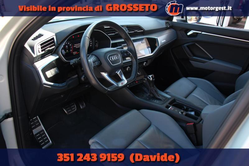 Audi Q3 Sportback 45 2.0 tfsi S line edition quattro 245cv s.-tronic