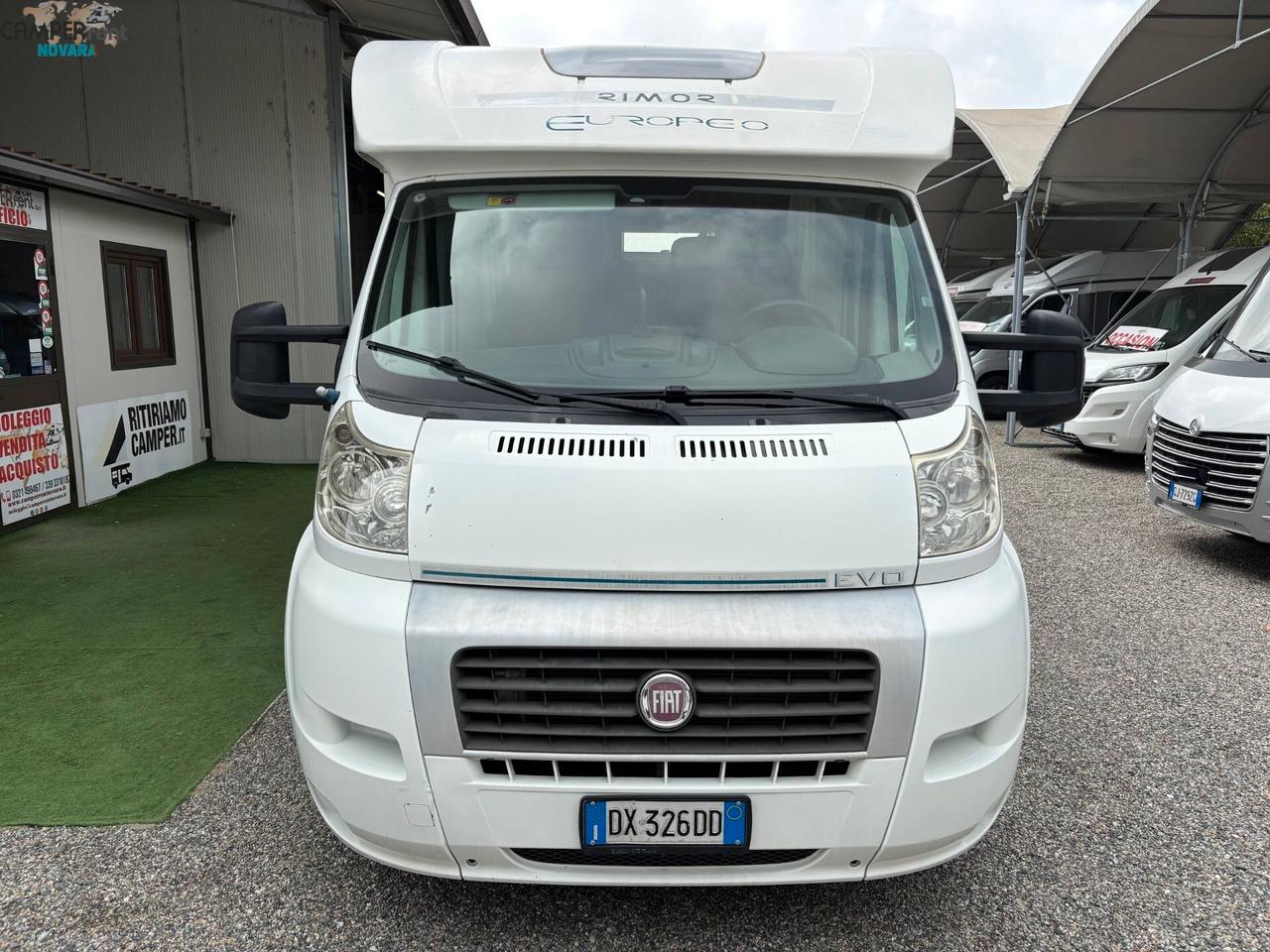 RIMOR EUROPEO 87 PLUS EVO - Semintegrale con letto basculante ed ampio garage