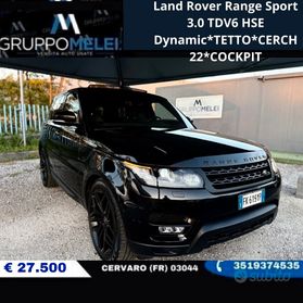 Land Rover Range Sport 3.0 TDV6 HSE Dynamic*TETTO*CERCH22*COCKPIT