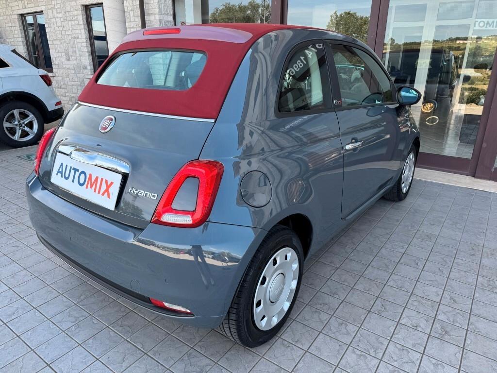 Fiat 500C Cabrio 1.0 Hybrid Connect 70cv