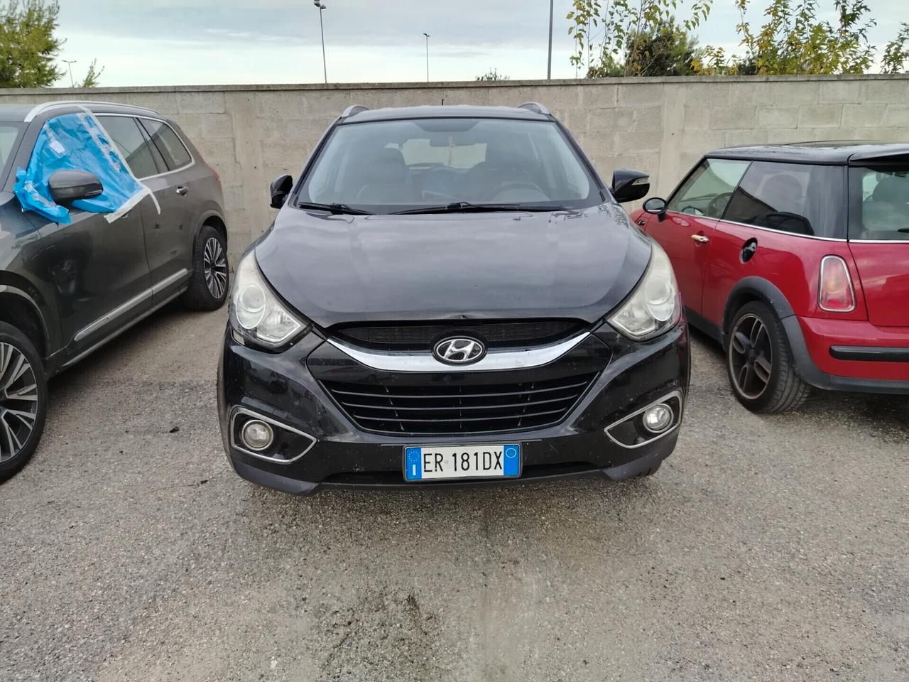 Hyundai iX35 1.7 danneggiata
