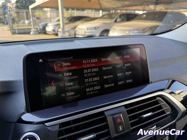 BMW X3 xdrive 30d XLINE TELECAMERA360 PELLE TAGLIANDI BMW