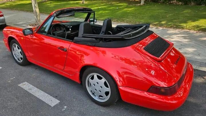 911 964 Porsche cabriolet Carrera 4 Asi Conservatissima da concorso