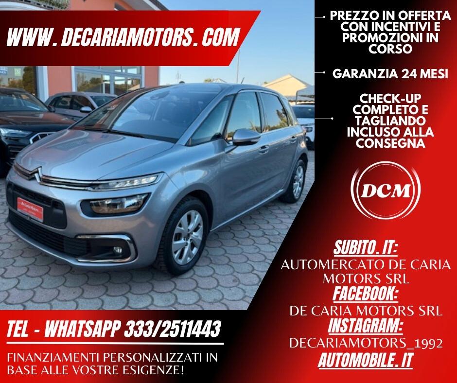 CITROEN C4 Space Tourer 1.5HDi 130CV EAT8 - 2020