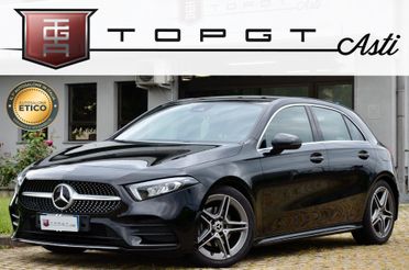 MERCEDES-BENZ A 180d PREMIUM 116cv AUTO, UNICOPROP, SERVICE MERCEDES, UFF ITALIANA, EURO 6D, FARI LED, LUCI AMBIENTE, PERMUTE