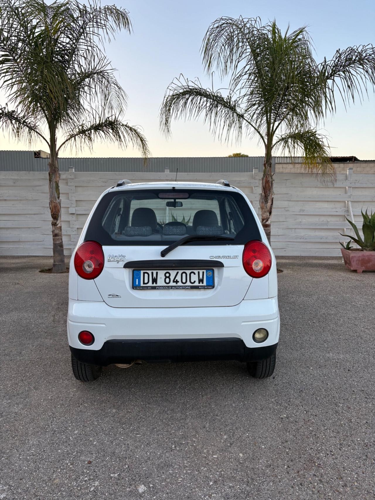 Chevrolet Matiz 800 benzina GPL