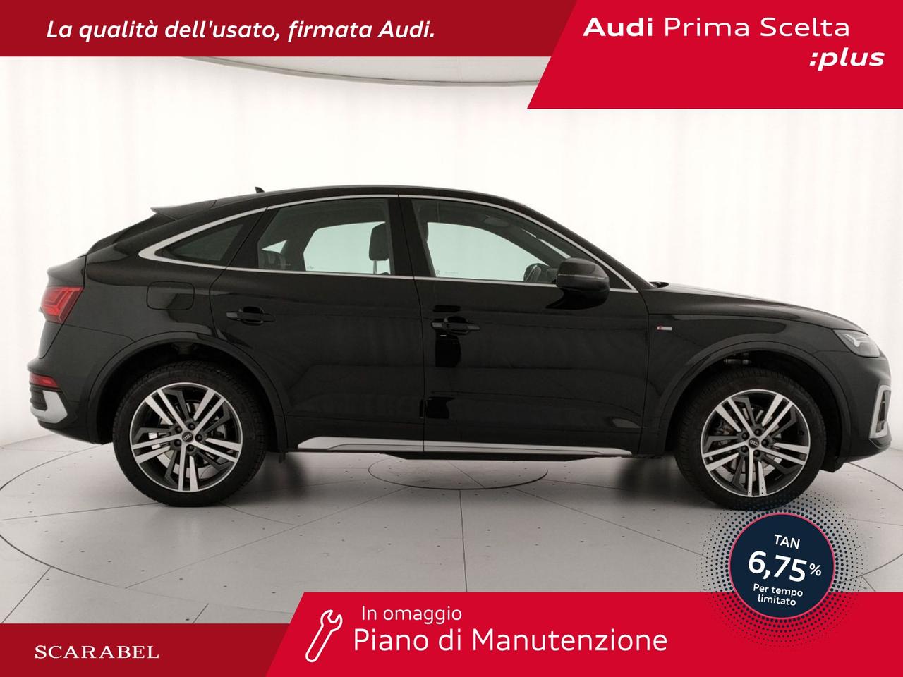Audi Q5 sportback 40 2.0 tdi mhev 12v s line plus quattro s-tronic